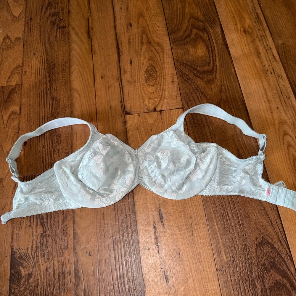 NWOT Wacoal Awareness Full Figure Underwire Seamless Bra 85567 Light Blue 34DD - Picture 12 of 13